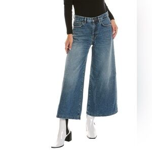 Current Elliott Bromes Wide Leg Crop Cropped Flare Jean